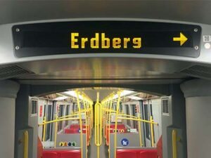 LED-Innenanzeige U-Bahn Wien